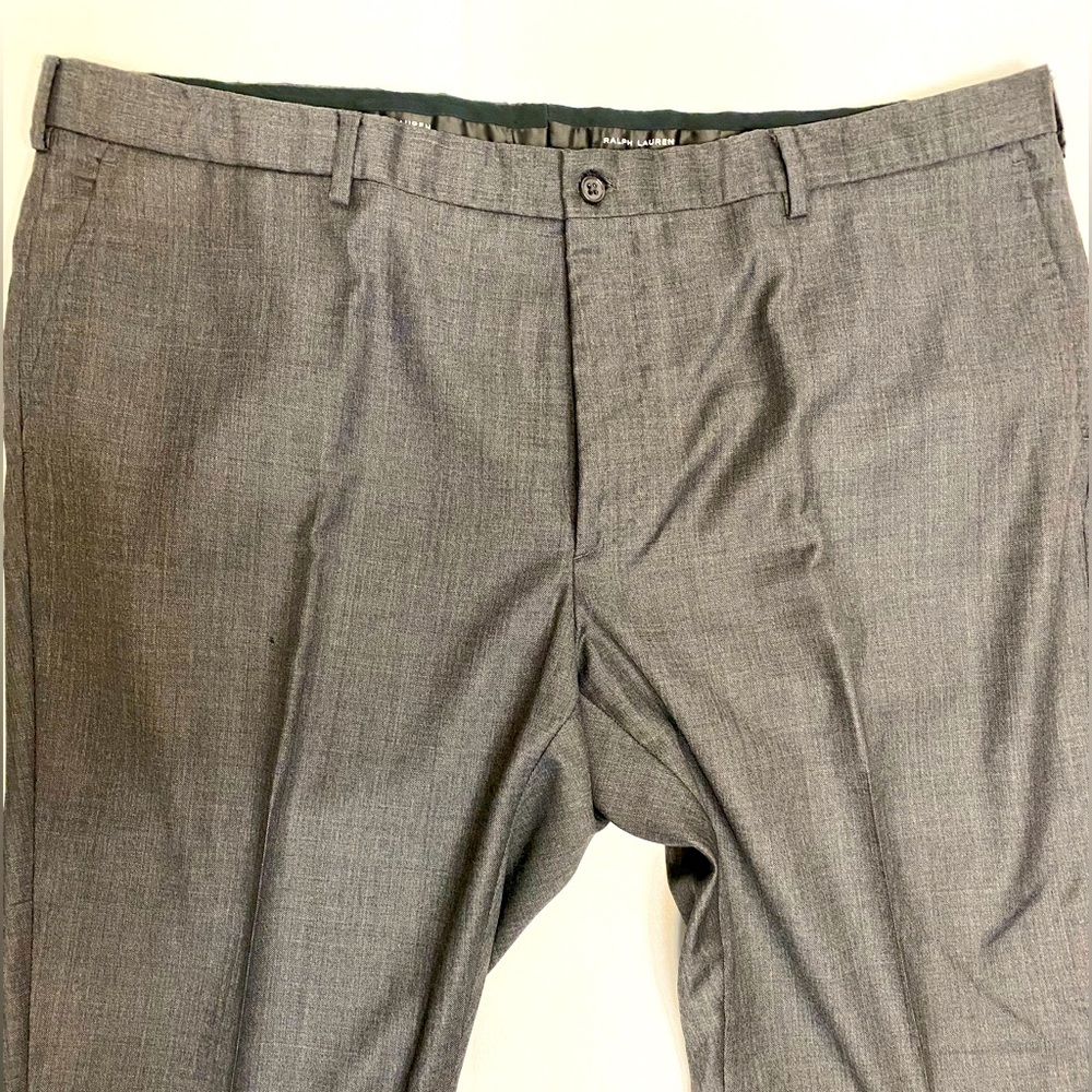 Ralph Lauren Black Label Mens wool gray dress pants Size 40